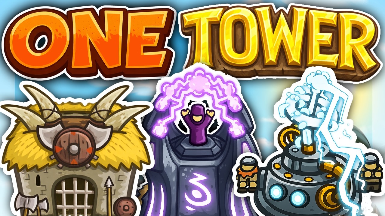 I 100%&rsquo;d Kingdom Rush With Just ONE Tower Type  (The MOVIE)