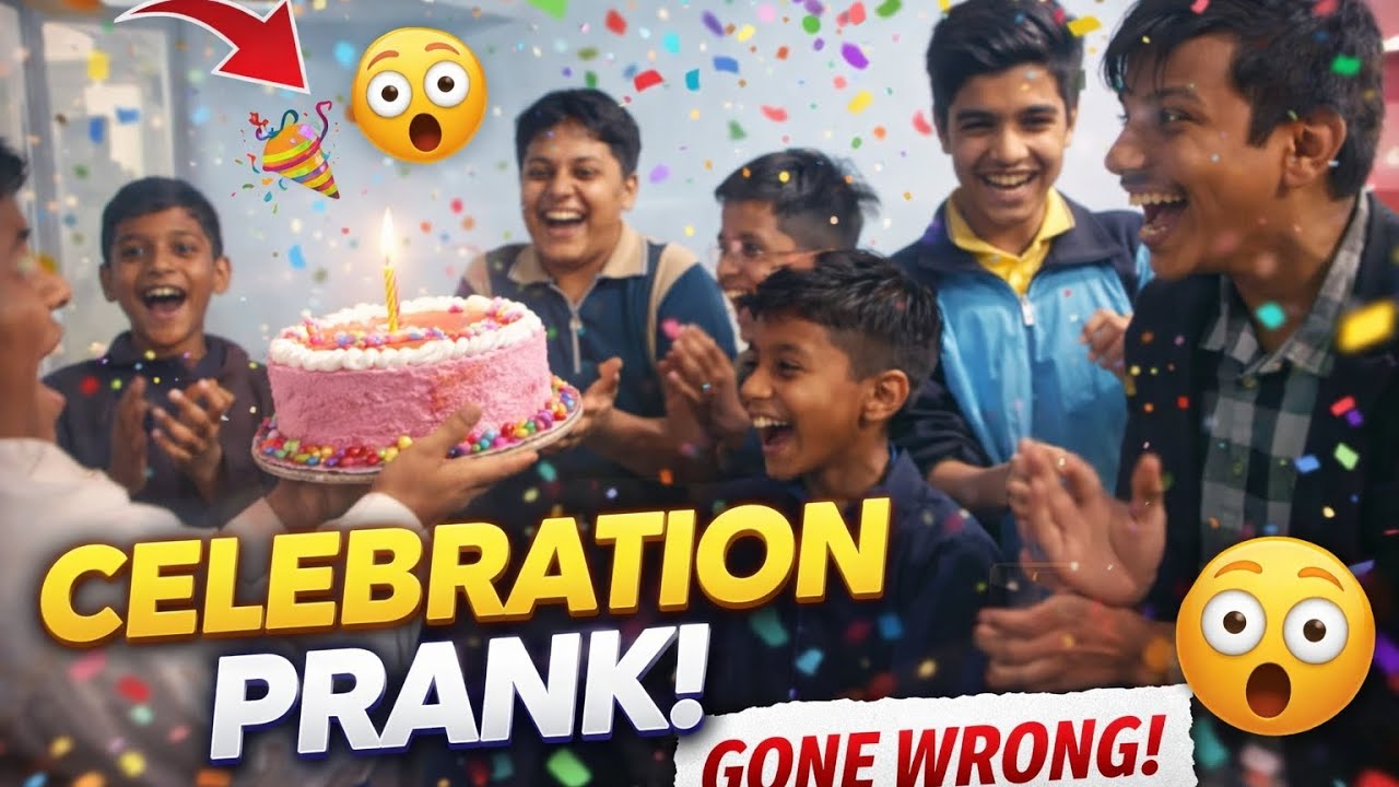 Birthday prank on motu bhai ankit🥳🍼🐥
