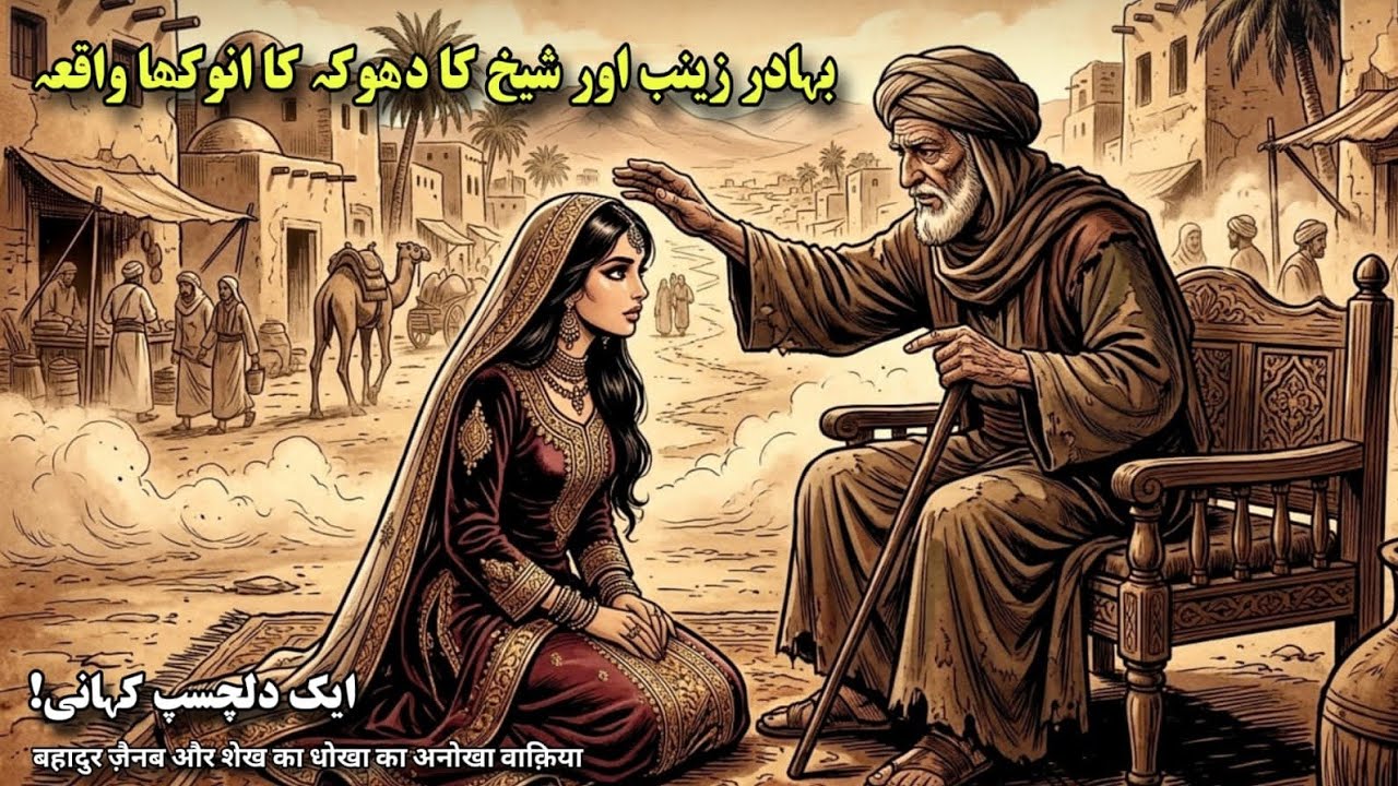 Bahadur Zainab Or Sheikh Ke Dhoke Ka Anokha Waqia || Moral Stories in Urdu || Hindi Moral Stories