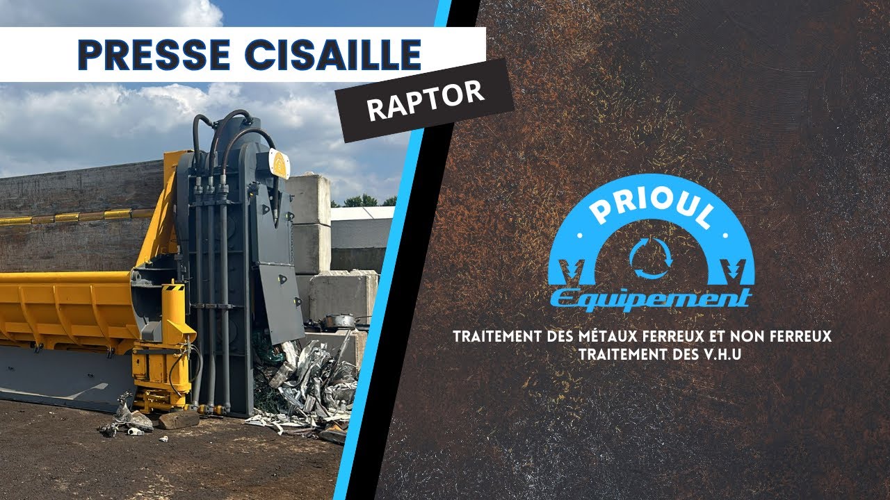 Presse Cisaille RAPTOR | Euromec