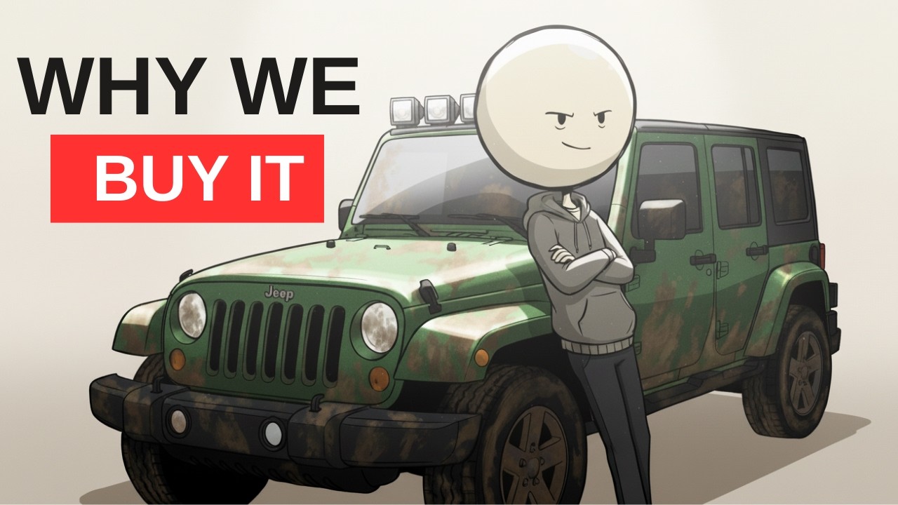 Psychology of  Gen X Spending $68,000 on a Jeep They'll Never Use
