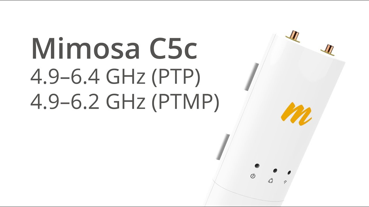 Mimosa Networks: C5c - Versatil Radio Para Aplicaciones Cliente (PTMP) y Backhaul (PTP) (Spanish)