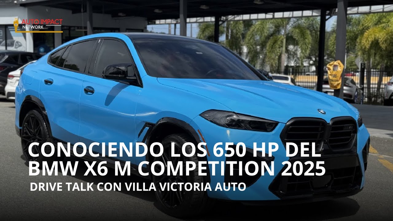 ¡650 caballos de pura adrenalina! Probamos el BMW X6 M Competition 2025 con Villa Victoria Auto