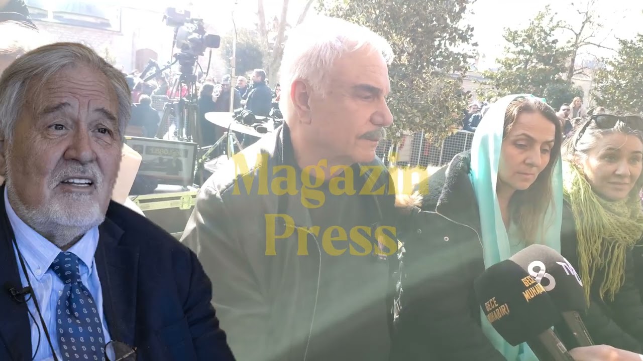 İlber Ortaylı'nın cenazesine katılan Halil Ergün'den yakın dostuna duygusal veda