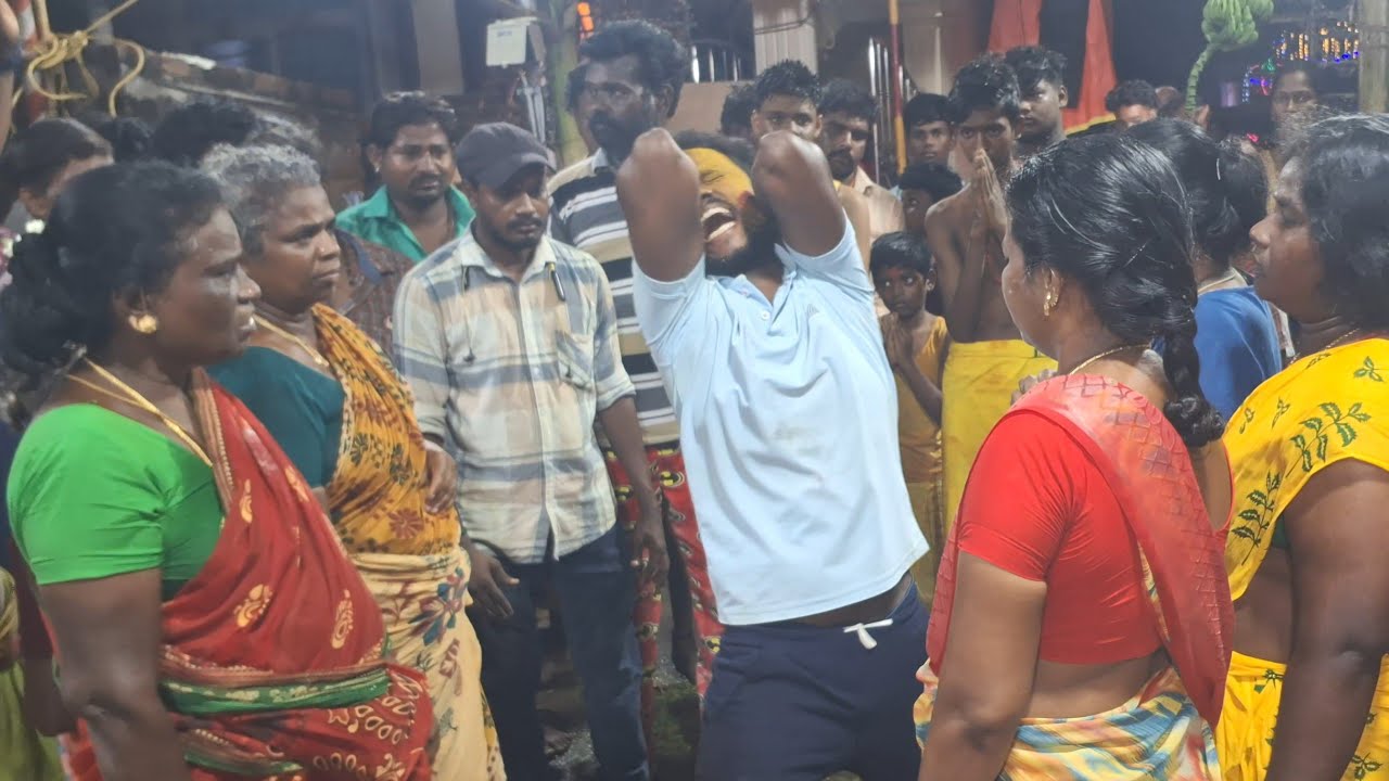 🔥#ஆக்ரோஷத்துடன் திருவீதி அம்மன் சிறுவன் மீது 🔱#சாமியாட்டம்| #sami aattam|#Nagaraj pambai brand music
