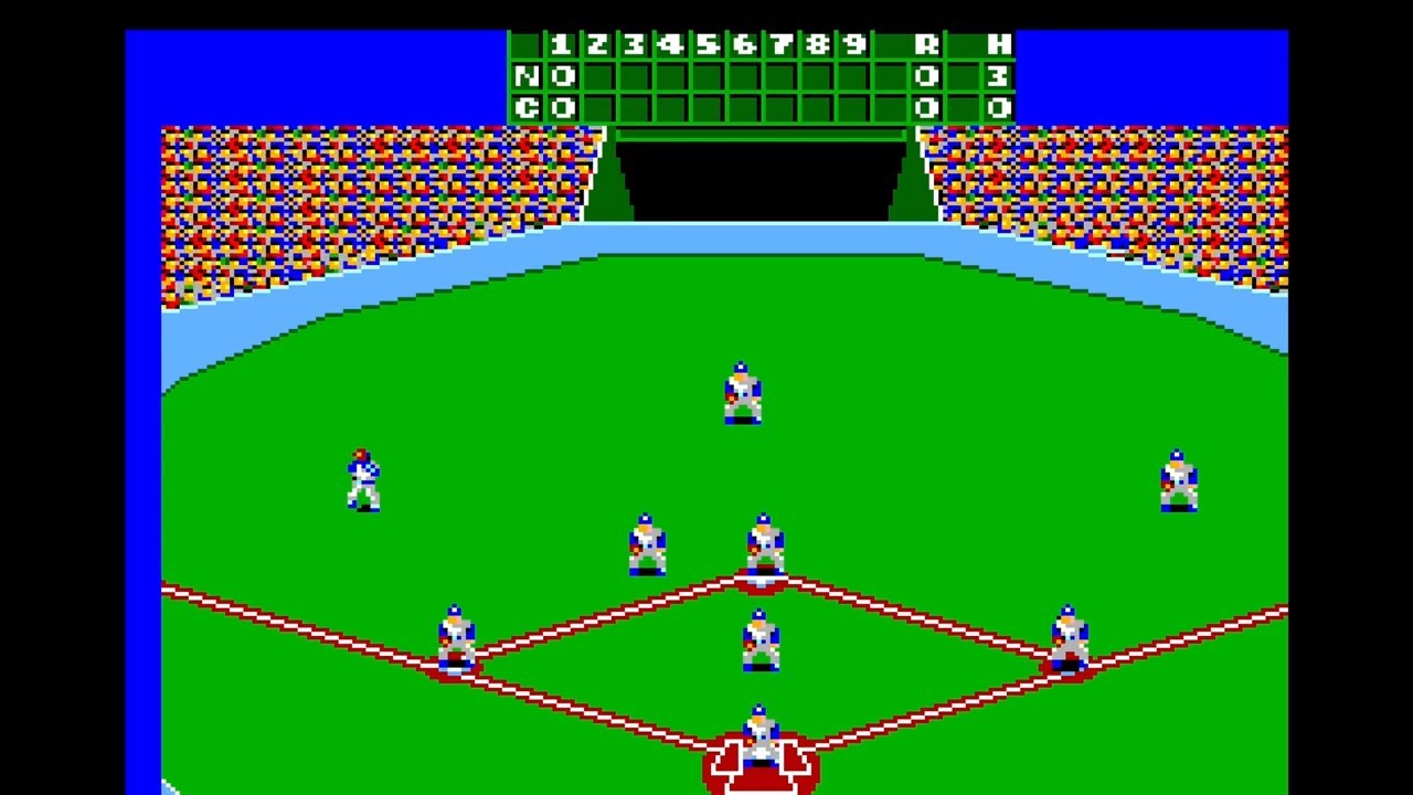 Great Baseball (Sega Master System Game) - Game 1 Longplay