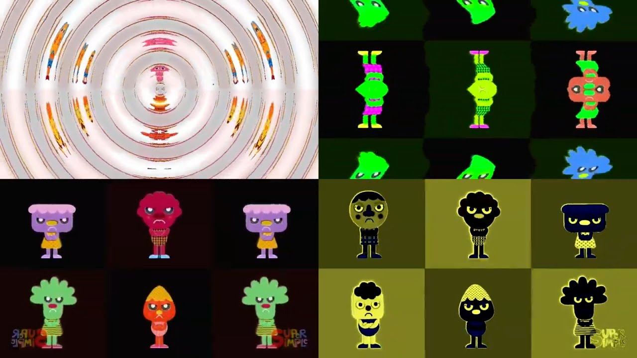 Super Simple Songs Stomp Feet and Earthquake Happen (Sponsored by Gamavision Csupo Effects)