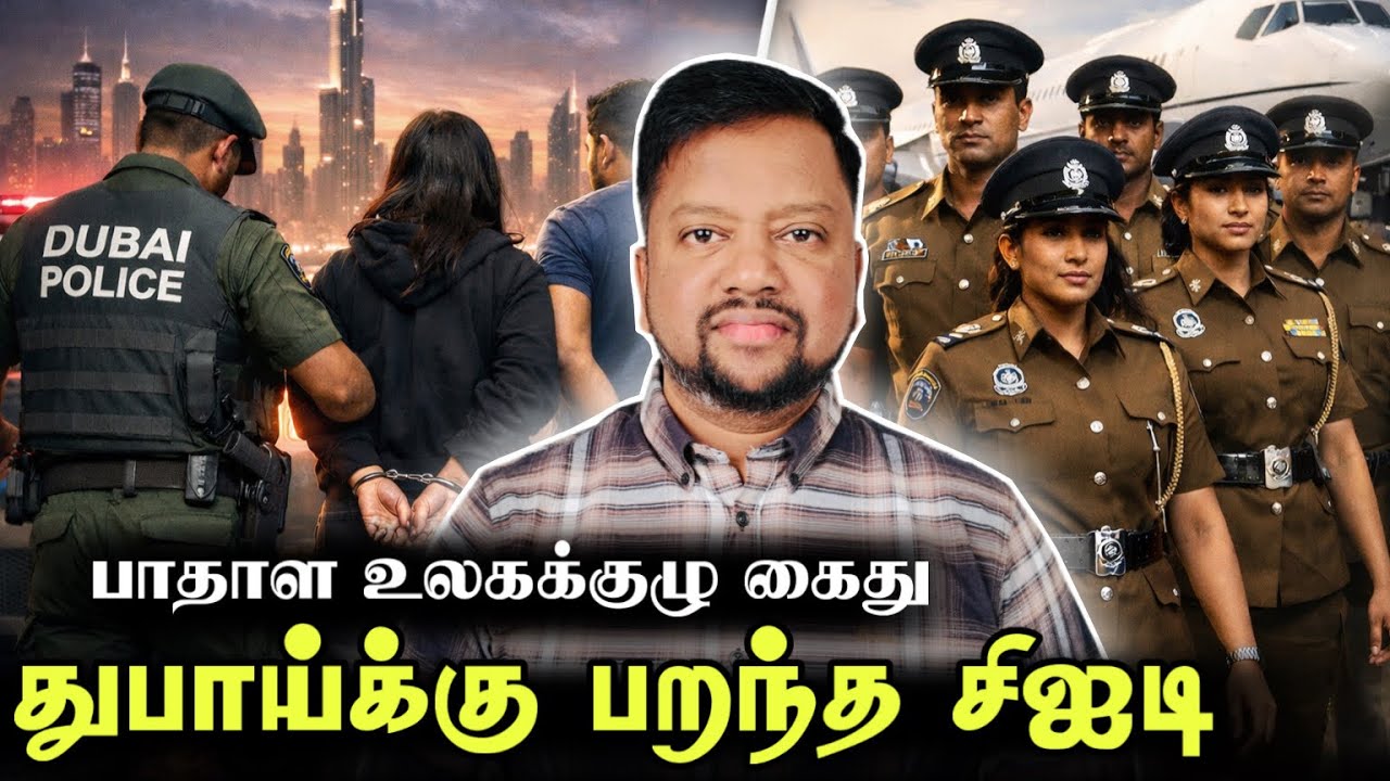 பாதாள உலகக்குழு துபாயில் அதிரடி கைது 😳 உடனே விரைந்த சிஐடி குழு - யார் அவர்கள்? | TAMIL ADIYAN | 