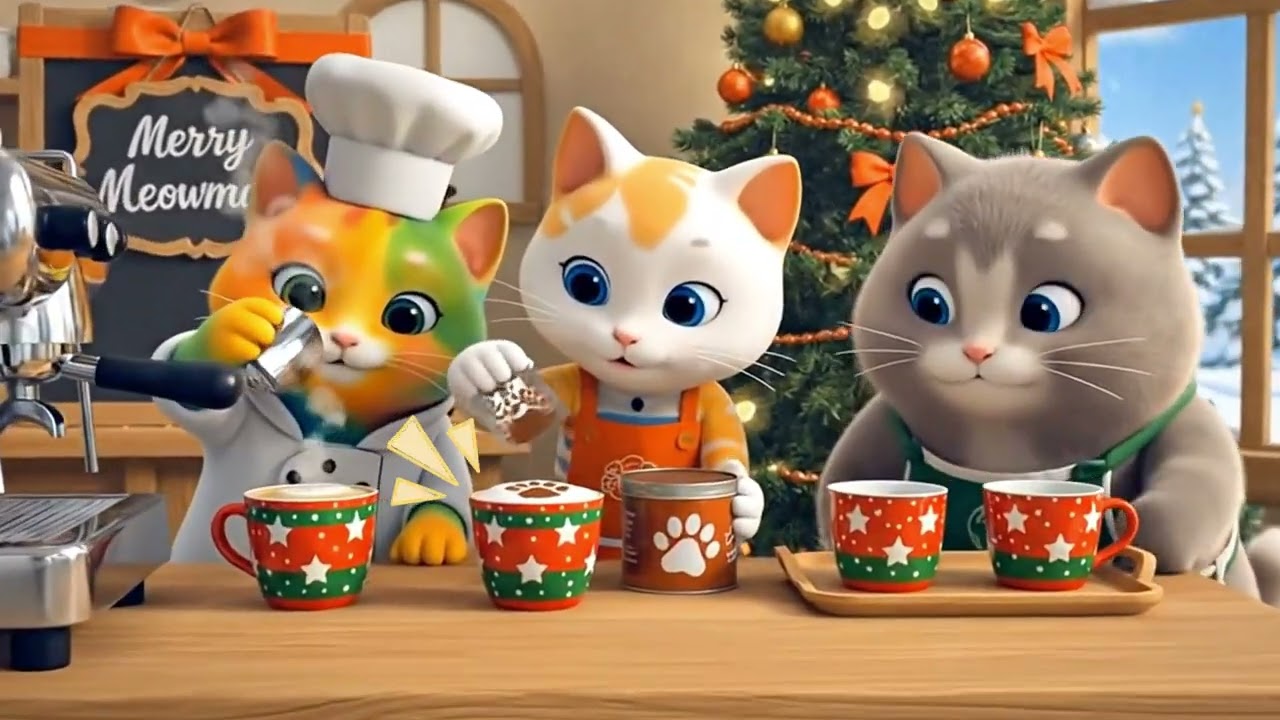 MeoMeo Nation &ndash; Christmas Opening Prep | Warm Cookies, Festive Coffee & Cozy Cats Ready to Greet