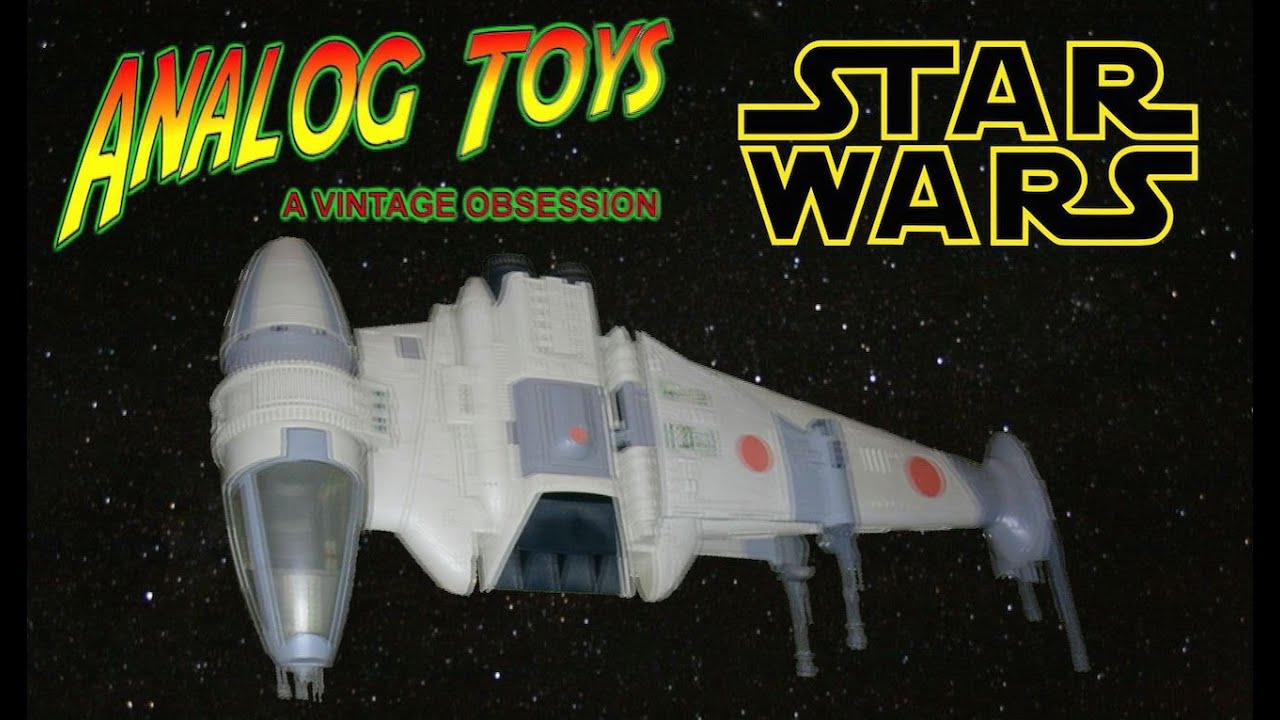 Star Wars Vintage Action Figure Review - B-Wing Fighter from Kenner - Return Of The Jedi