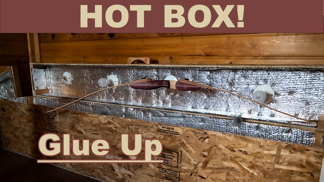 Fiberglass Bow Build! HOW TO GLUE | Part 2