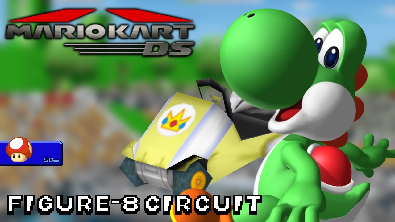 Mario Kart DS - 50cc - Yoshi - Light Tripper - Figure-8 Circuit | Ep. 3713