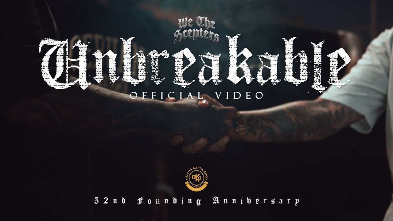We The Scepters - Unbreakable (official video)