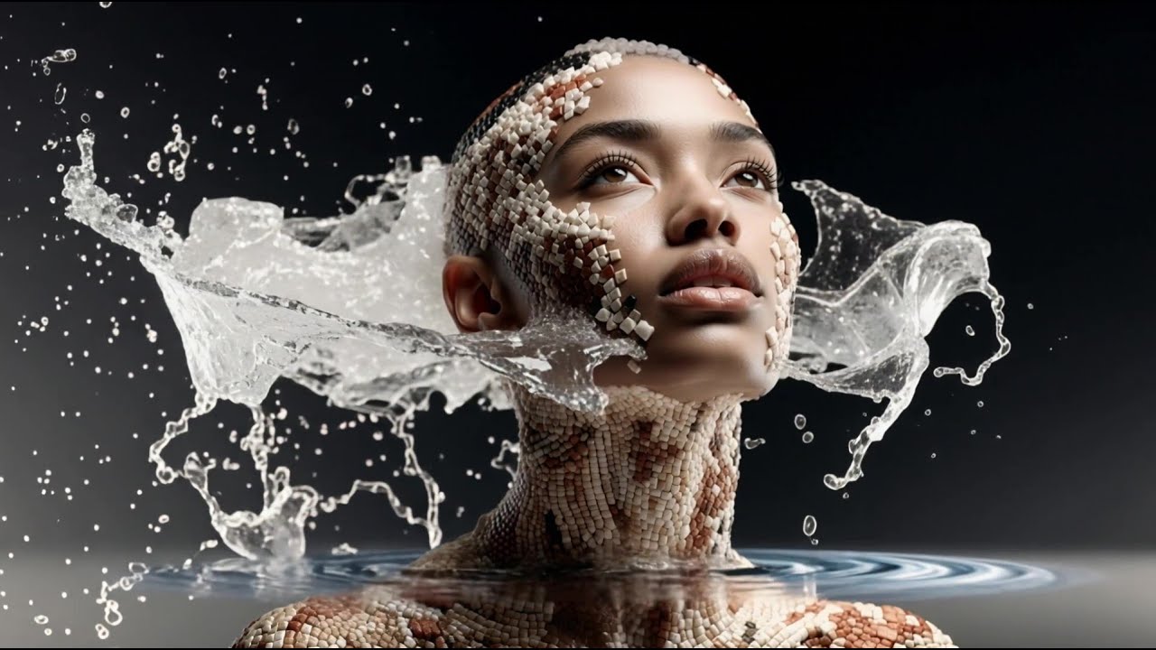 WAITING FOR THE WATER - ORIGINAL LYRICS, SURREAL VIDEO & AI ART