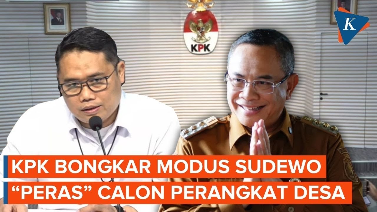 Akal-akalan Sudewo Jual Beli Jabatan Perangkat Desa Diungkap KPK, Angkanya Fantastis