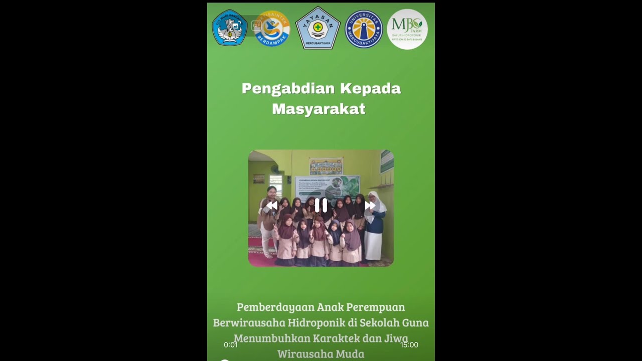 Pengabdian Kepada Masyarakat 