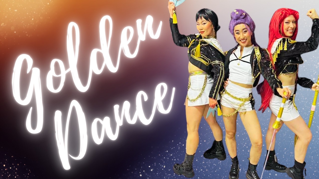 GOLDEN - K-POP DEMON HUNTERS Full Dance Show + Follow along | Mira, Zoe & Rumi