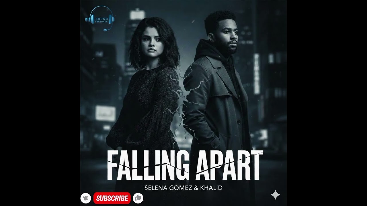Selena Gomez _falling apart ft Khalid(official lyrics video)
