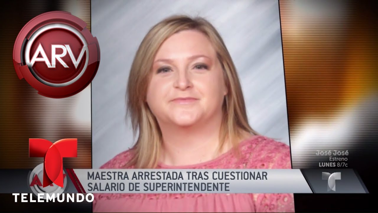 Arrestan a maestra que cuestin&oacute; salario del jefe | Al Rojo Vivo | Telemundo