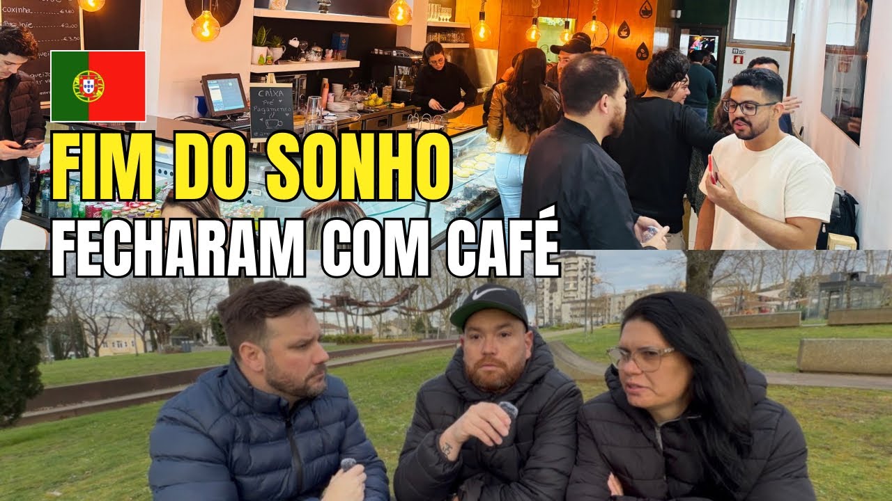 Saiba porque eles tiveram que FECHAR o café em Portugal 