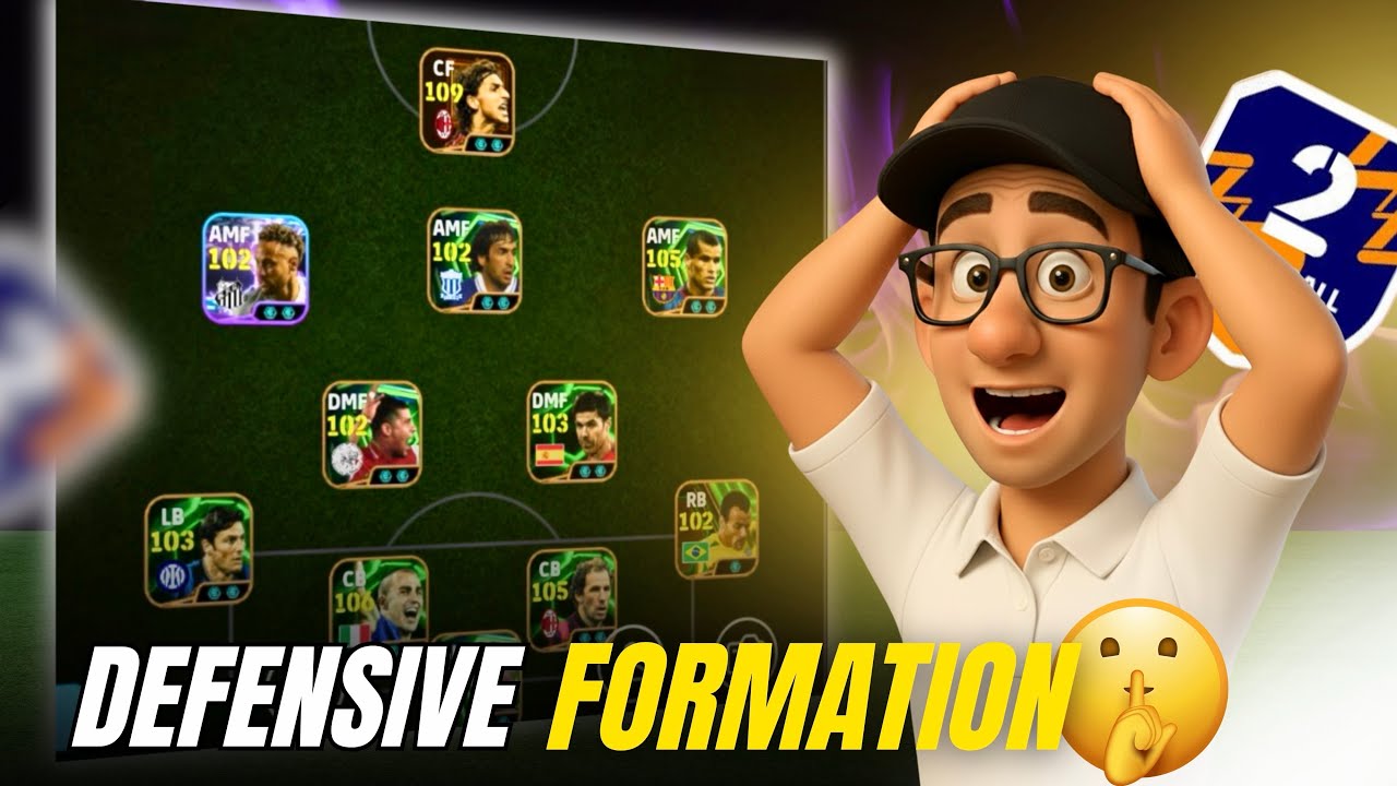 Best Defensive Formation in eFootball 2026! 😱4-2-3-1 DOMINATION
