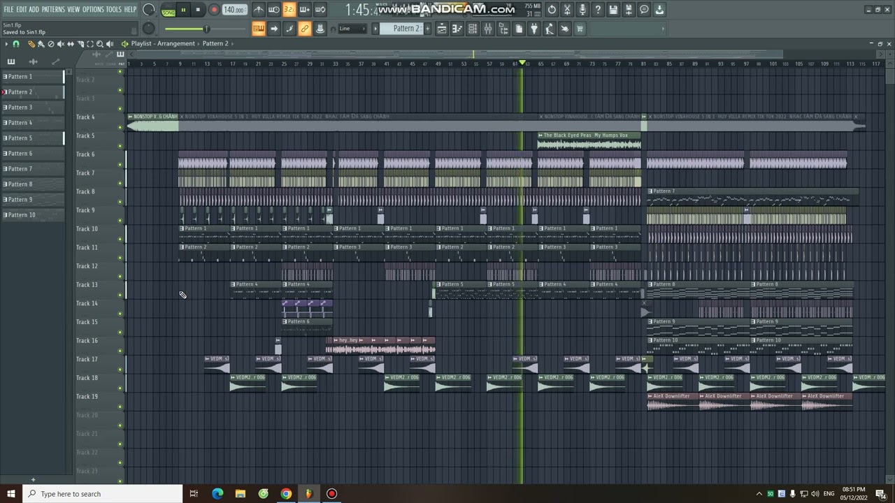 Free FLP Short - 5 IN 1 (Sliver Smoke Remix) - AleX Remake