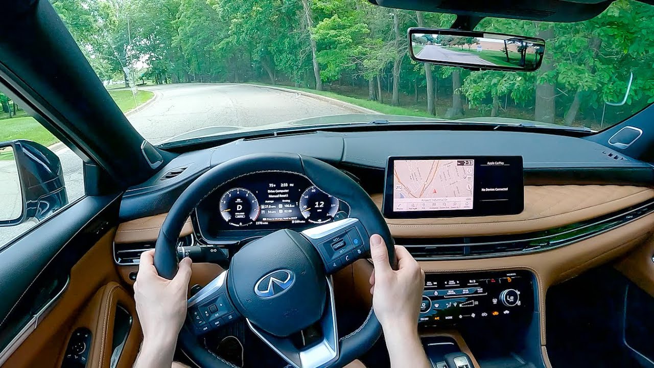 2022 Infiniti QX60 Autograph - POV Test Drive (Binaural Audio)