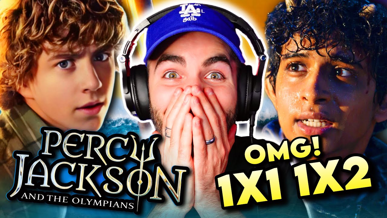 Percy Jackson and the Olympians Ep 1-2: THIS SHOW RULES | Reaction & Review - Disney Plus