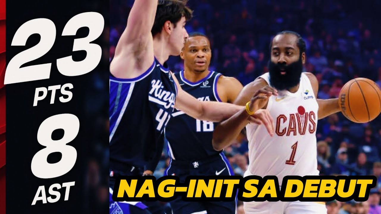 HARDEN DEBUT SA CAVS, GRABE AGAD! | 35 PTS NI MITCHELL, WINNING DEBUT!