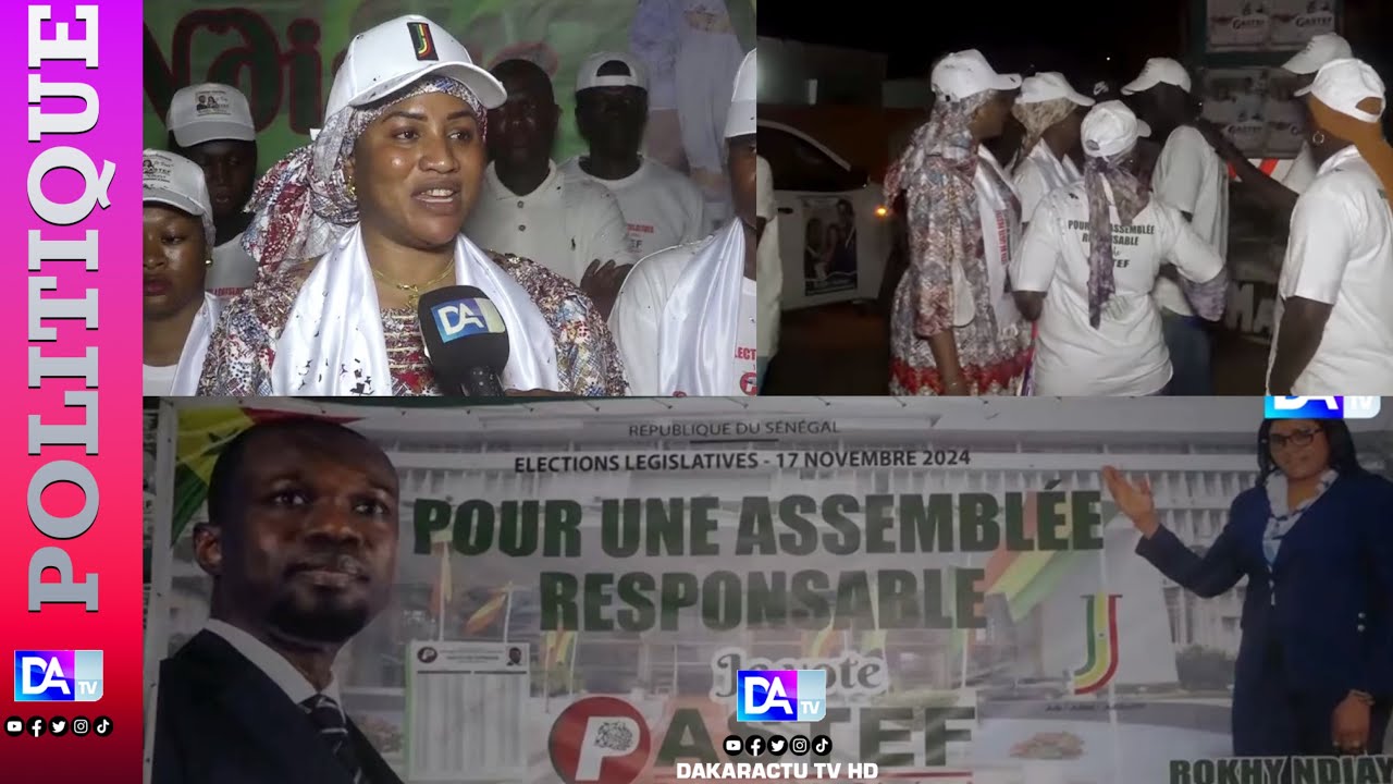 Kaolack/Législatives: Rokhy Ndiaye invite les jeunes à venir en masse donner une majorité au Pastef