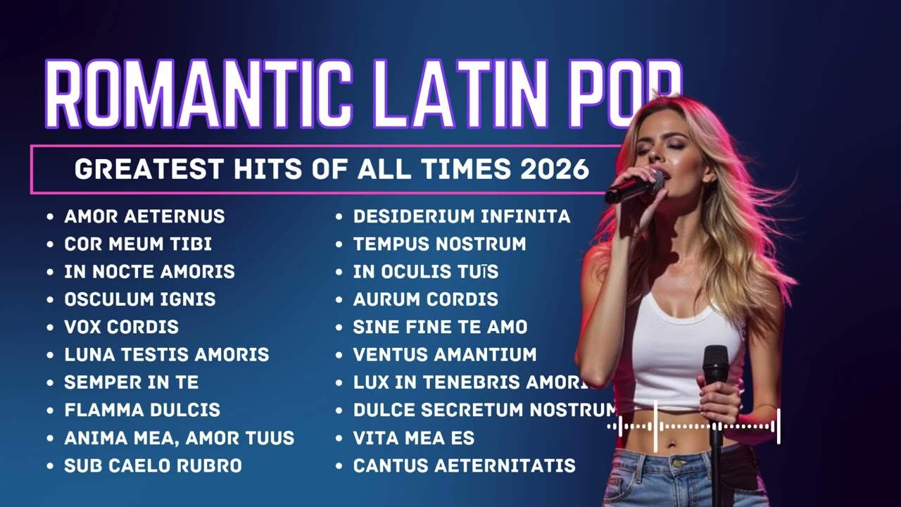 Latin Pop Amor Mix – Heartfelt Spanish Love Songs Collection | Mexico Love Song