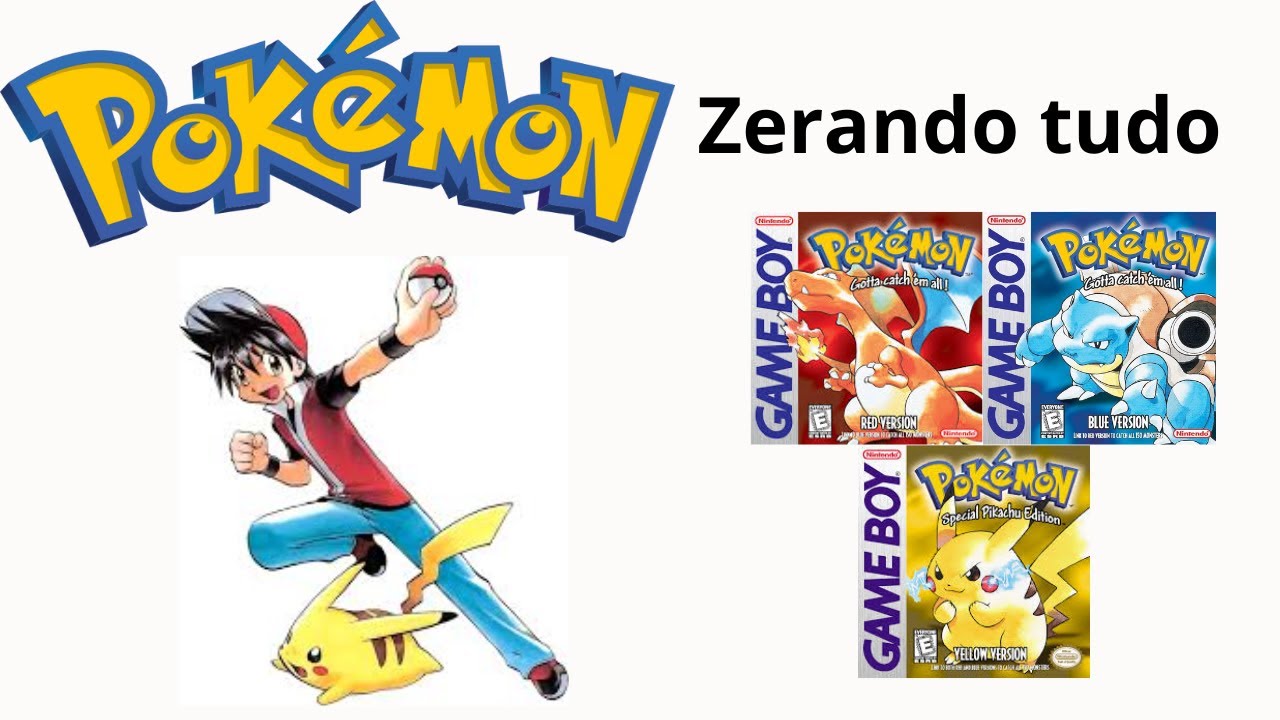 ZERANDO TODOS OS JOGOS DA PRIMEIRA GERAÇÃO DE POKÉMON I dia 1 pt. 2