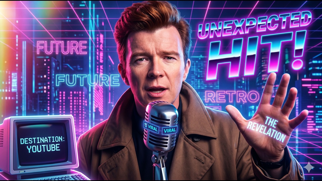Rick Astley - Never Gonna Stop (1987 RandomOne AI Version) Remix creado por Inteligencia Artificial