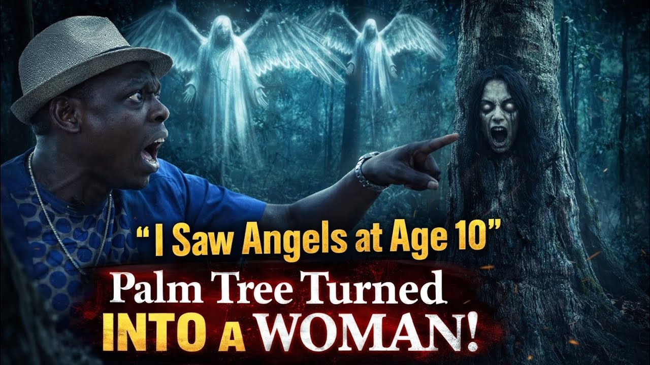OMG!😱😳Tree turned to woman: Man who Started Seeing Angels at Age 10 Shares Shocking Story