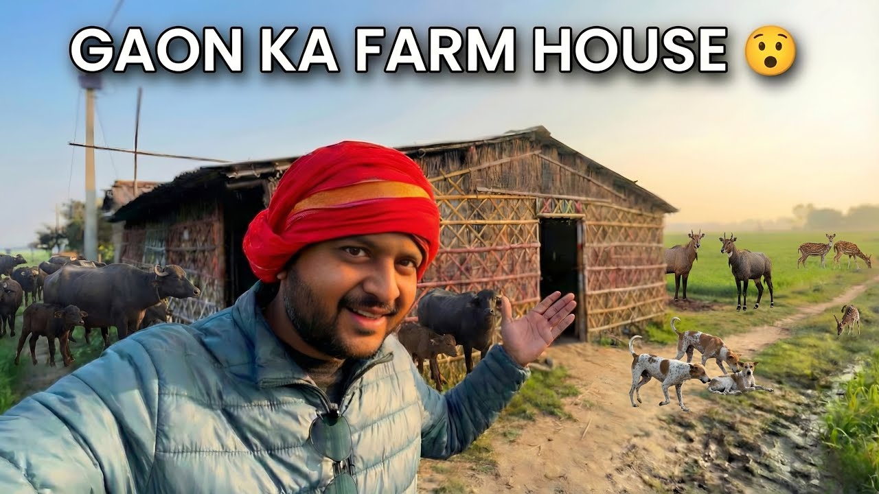 Gaon Ka Farm House Tour | Bihar Village Life | Desi Farm Experience