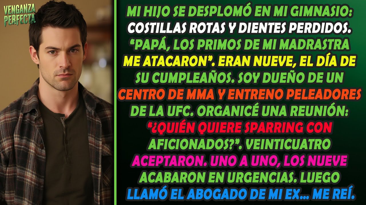 Arruinaron el cumpleaños de mi hijo… no sabían que entreno peleadores de la UFC