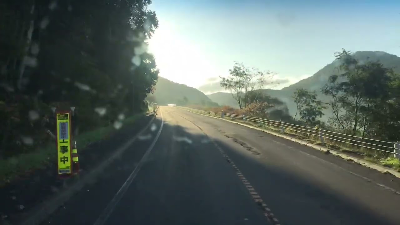 HOKKAIDO JAPAN【road trip】 HOKKAIDO　moving car  OSYAMANBE  KUNNUI【run car】🚛