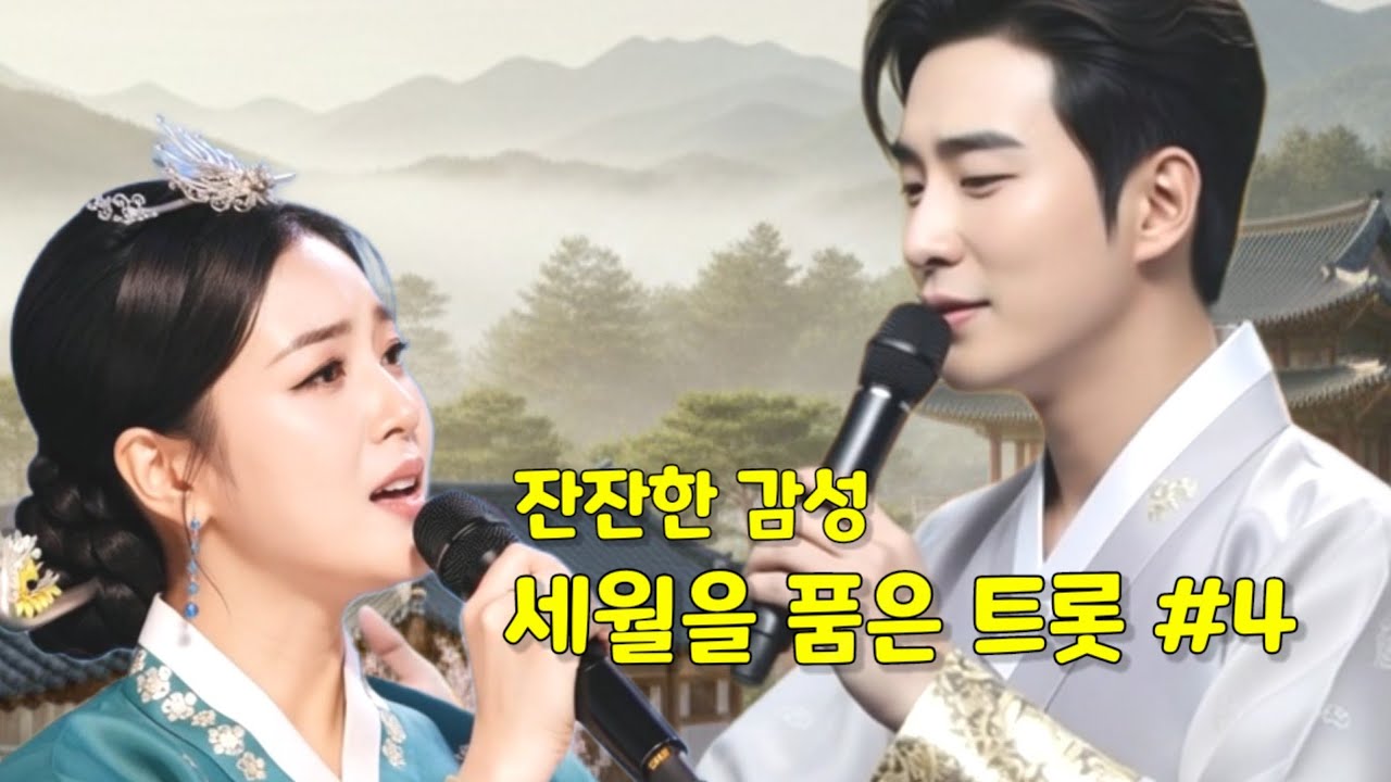 🎵 세월을 품은 트롯#4, 중장년을 위한 인생 노래🎶 _8곡 듣기(더보기에서 원하시는 곡으로 건너뛸 수 있습니다.
