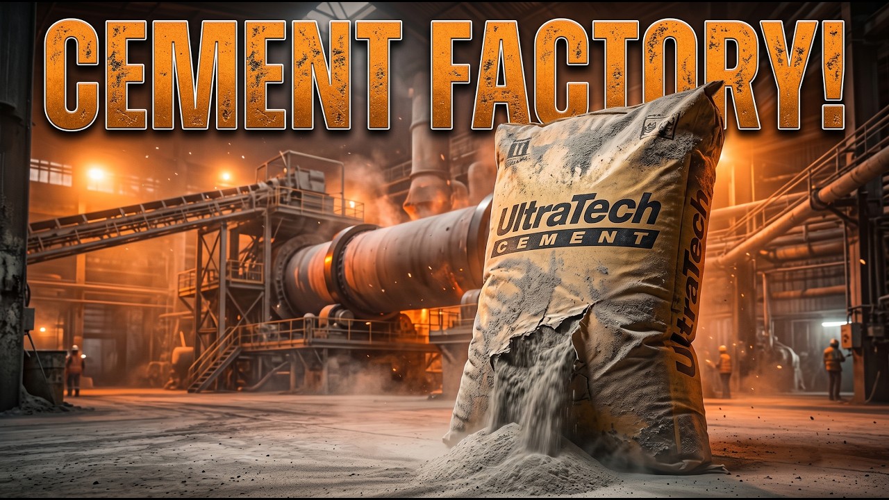 Inside UltraTech Cement Factory &ndash; Cement Manufacturing Process
