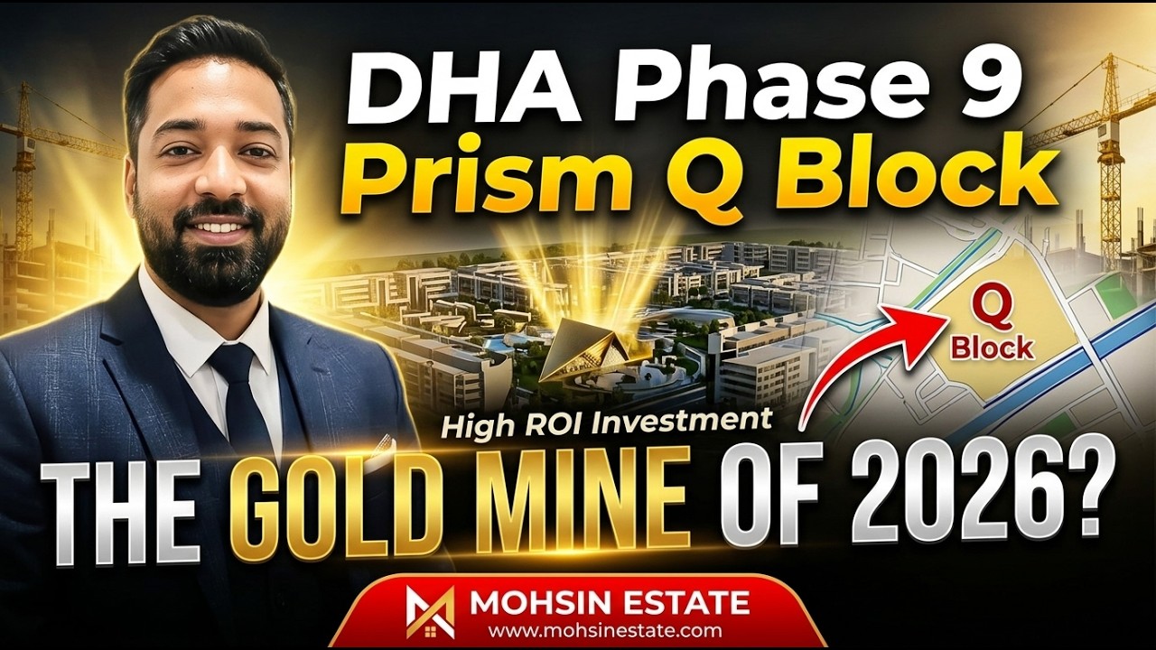 DHA Phase 9 Prism Q Block: The Gold Mine of 2026? | Complete Review & Prices