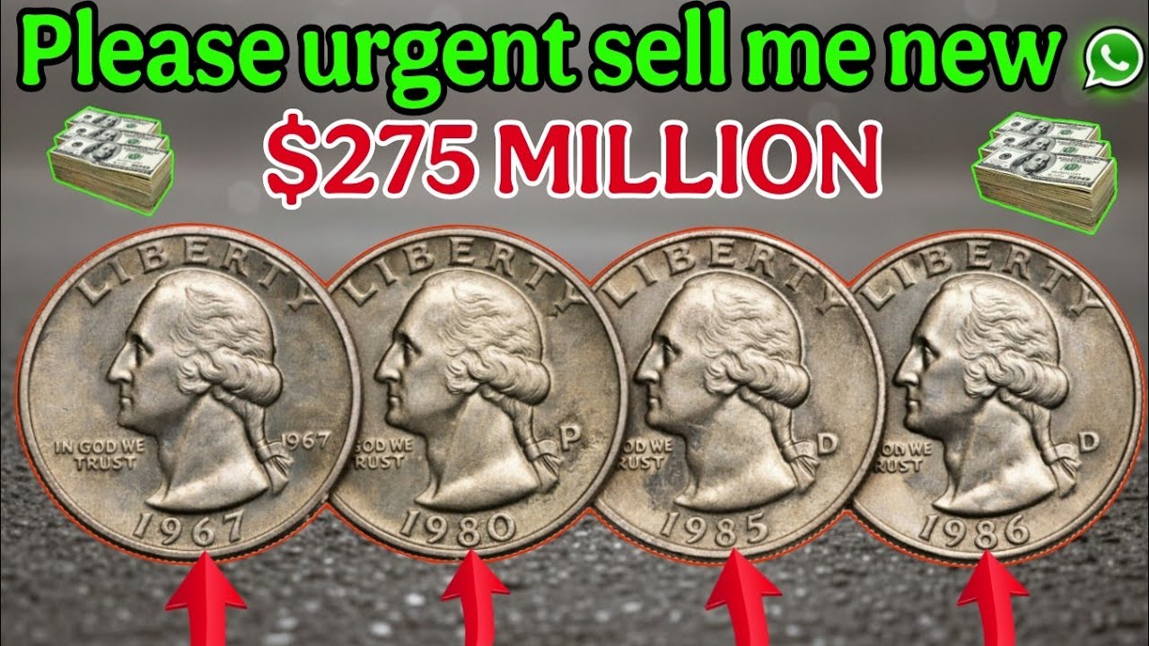 4 Rare Washington Quarter Dollar Have Old History Hidden Value Coins Every Collector Should Look For