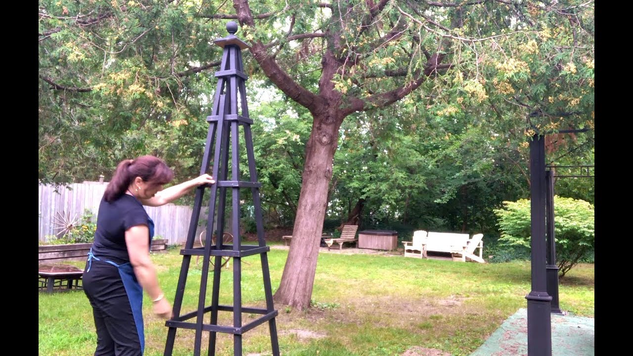 DIY Easy Obelisk, Trellis