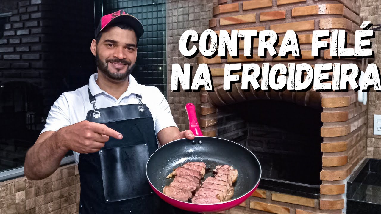 CONTRA FILÉ NA FRIGIDEIRA | Contra filé na manteiga | Como fazer contra filé na frigideira