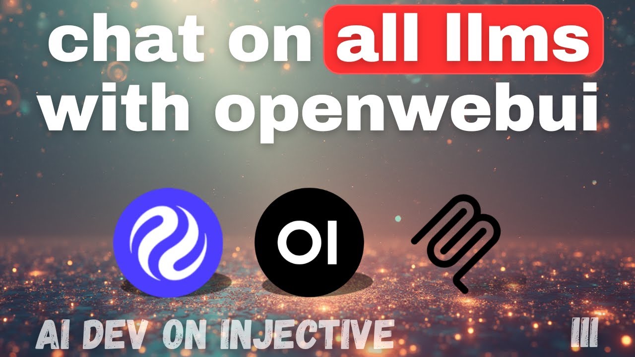 OpenWeb UI - AI development with Injective