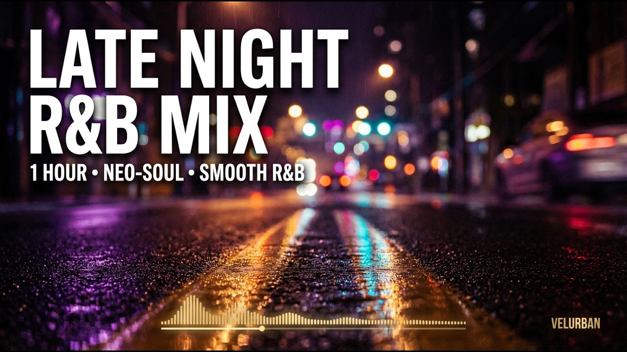 Late Night R&B Mix 🌙 | 2 Hour Neo-Soul & Smooth R&B | VELURBAN