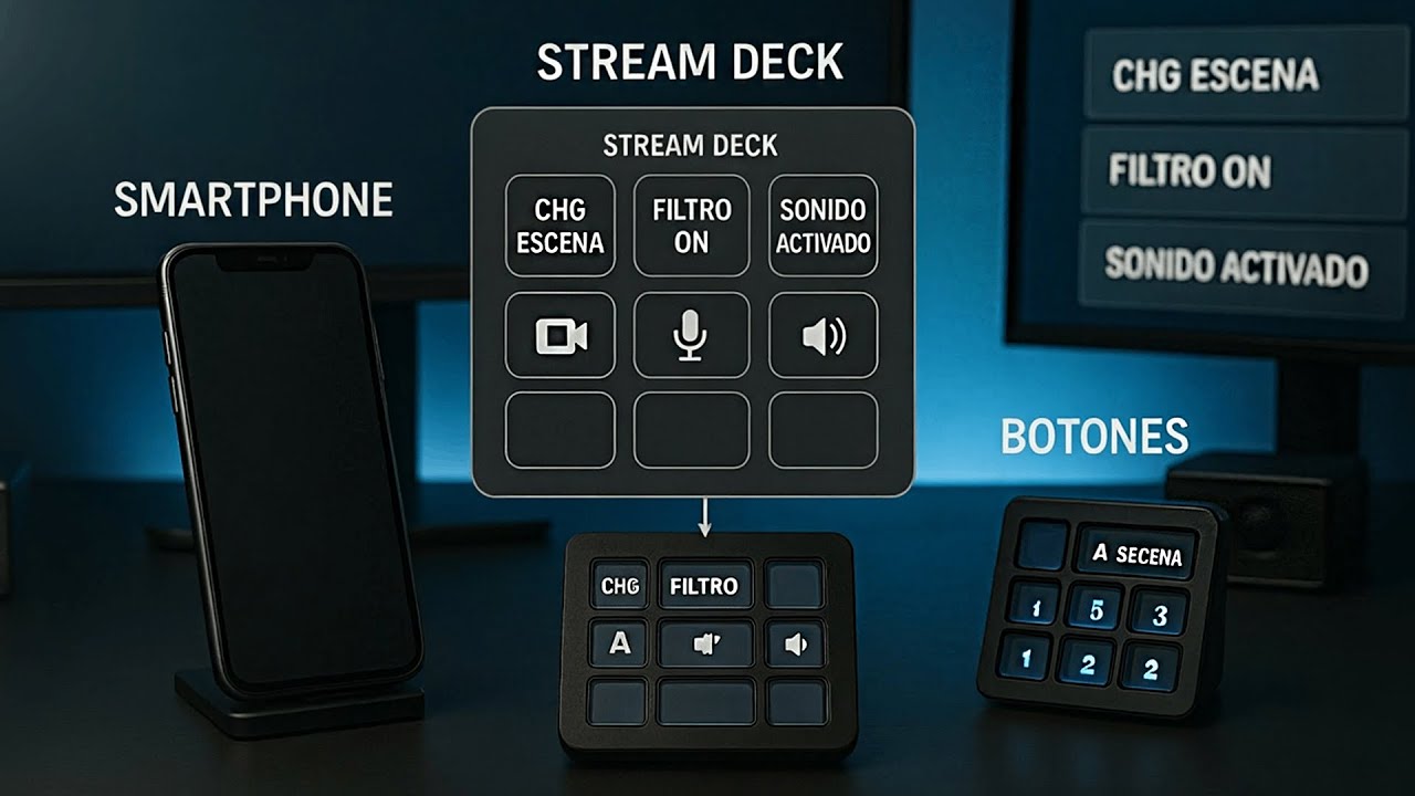Convierte tu CELULAR EN UN STREAM DECK FACIL | TUTORIAL STREAMERBOT