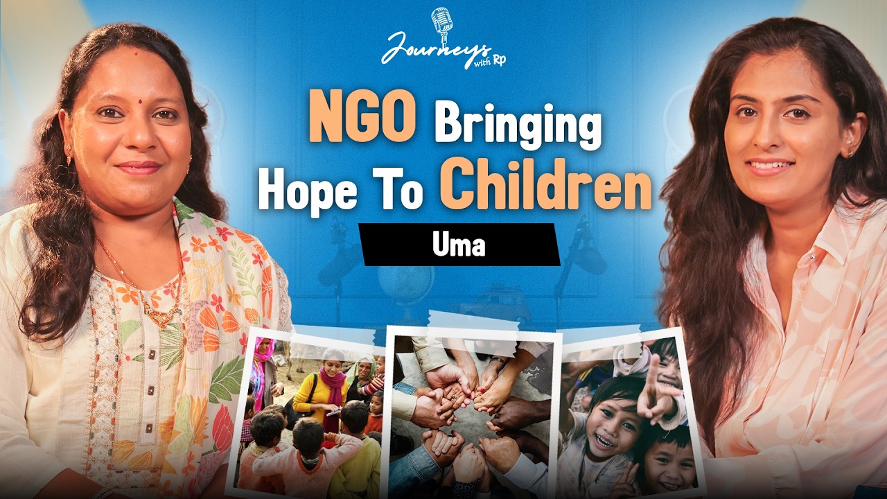🌈Building Bright Futures | 💖Uma’s Heart Behind Srishti Society | Inspiring Journey | Journeyswithrp