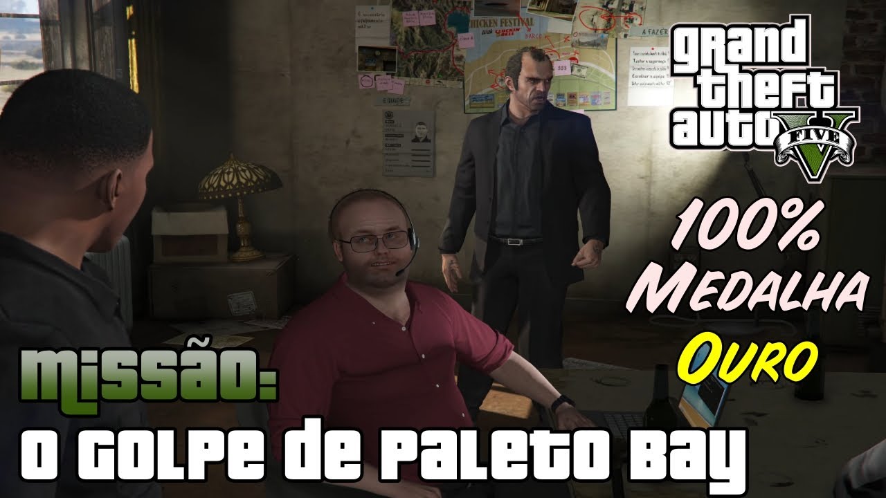 Grand Theft Auto V: Missão O Golpe de Paleto Bay [4K@60 Ultra Settings]