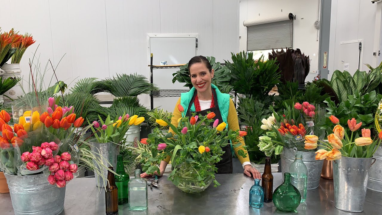 Tulipanes!!! EN vivo con Ana Galena