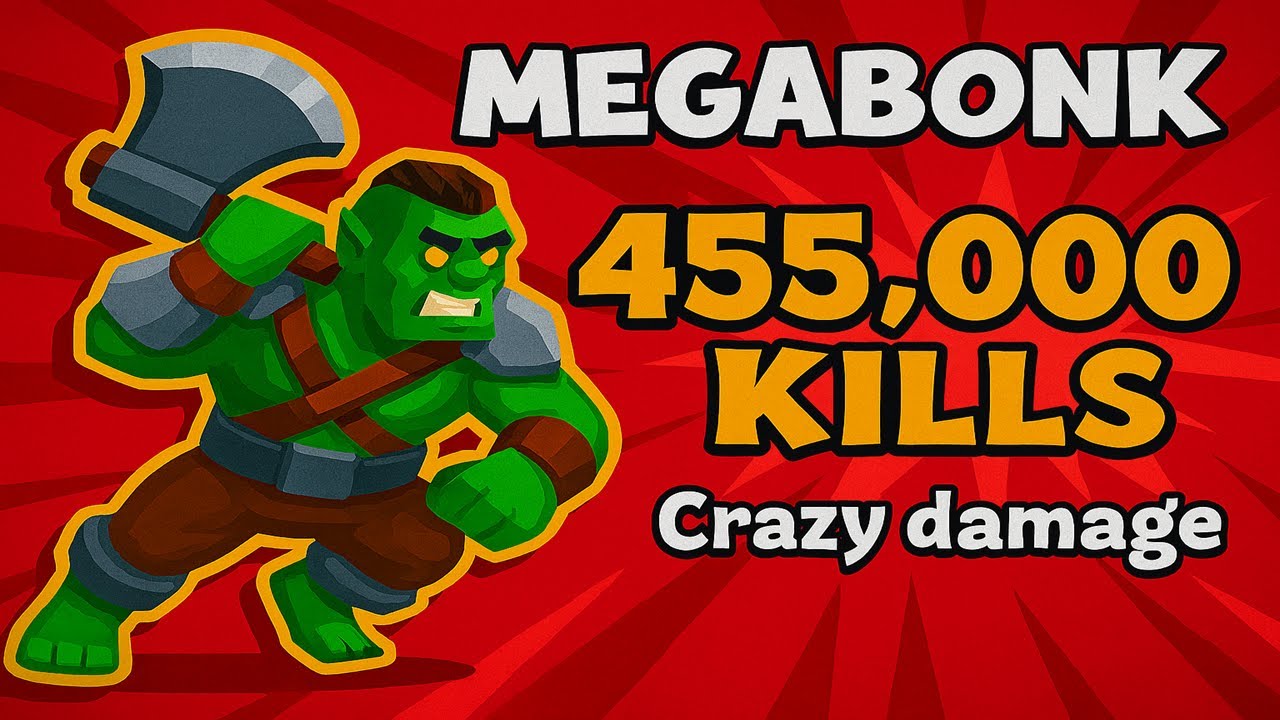 Ogre is OVERPOWERED in Megabonk | 455K Run